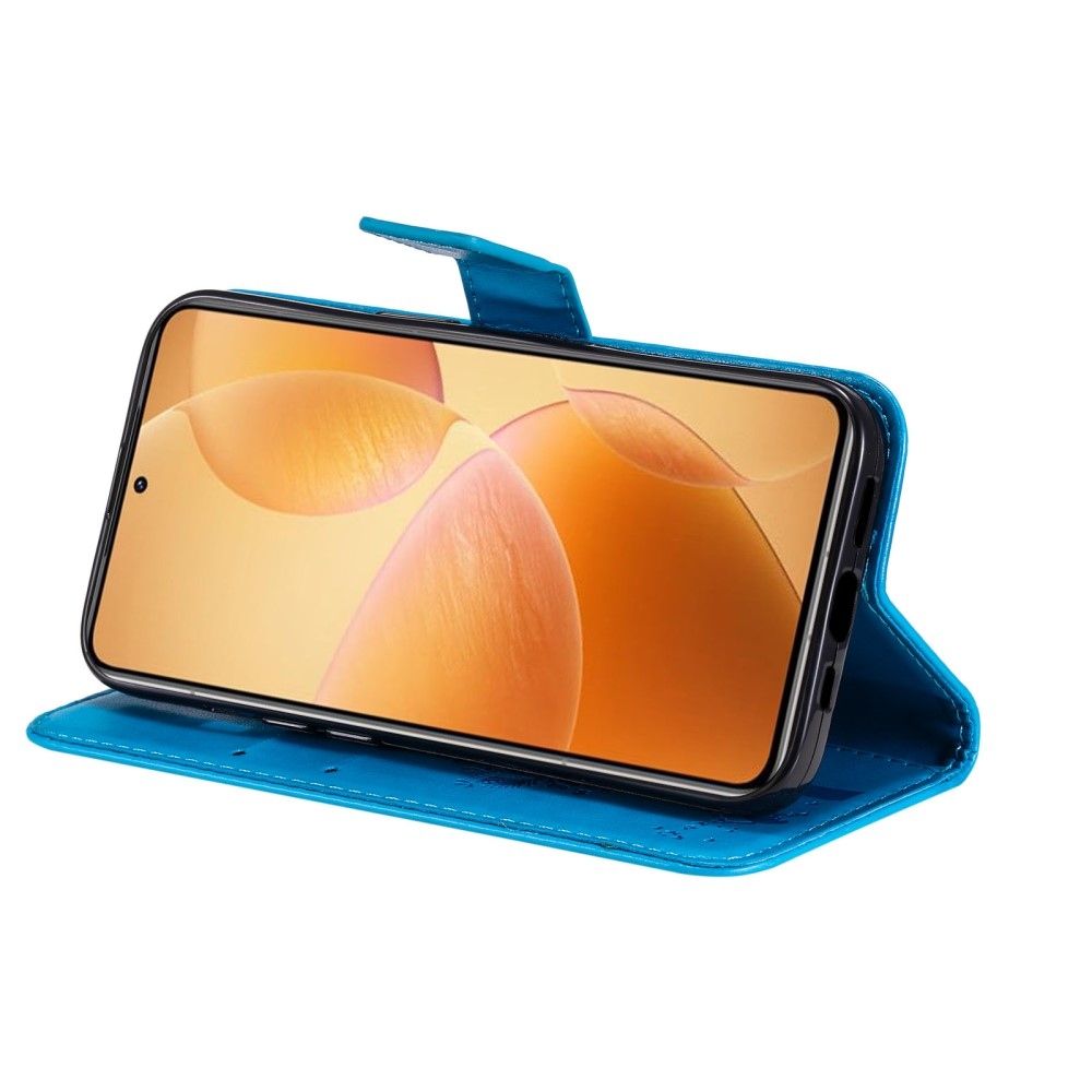Fák könyve tok Xiaomi 14T Pro - kék