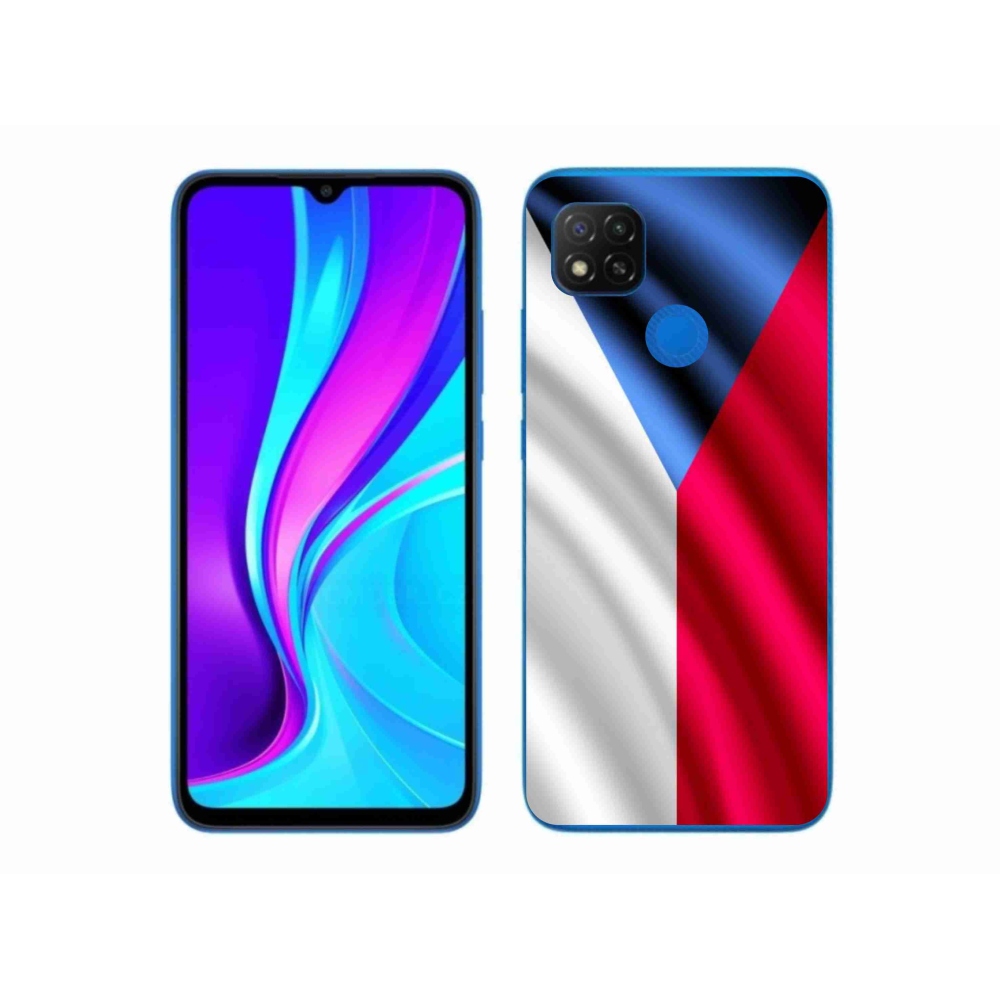 Gél borítás mmCase a Xiaomi Redmi 9C - cseh zászlóhoz