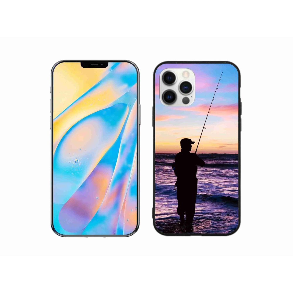 Zselés borítás mmCase iPhone 12 készülékhez - halászat 1