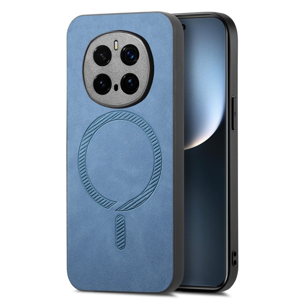 Skiny zselés tok műbőrrel és MagSafe támogatással a Honor Magic 7 Pro 5G készülékhez - kék