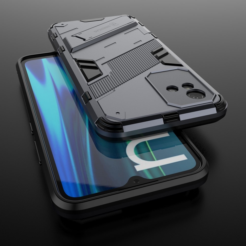 Armory tartós borító a Realme Narzo 50i készülékhez - sötétkék