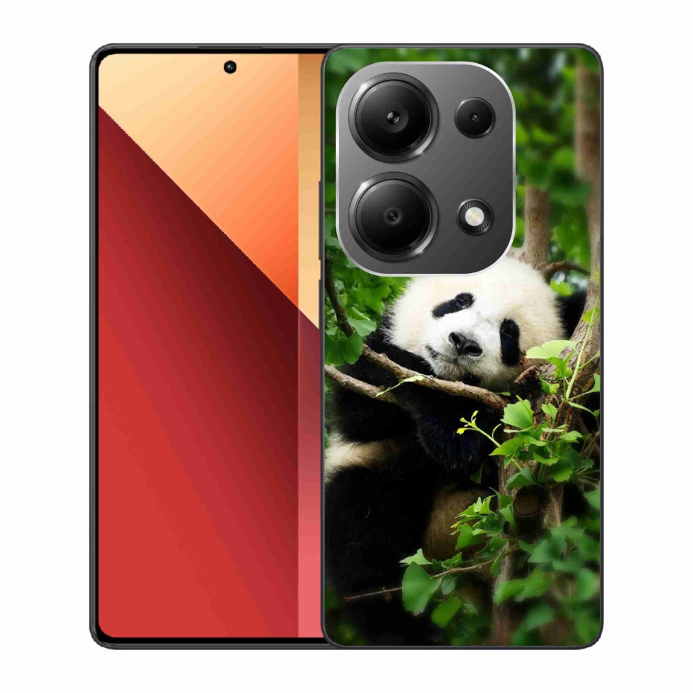 Gél borítás mmCase a Xiaomi Redmi Note 13 Pro 4G/Poco M6 Pro számára - panda