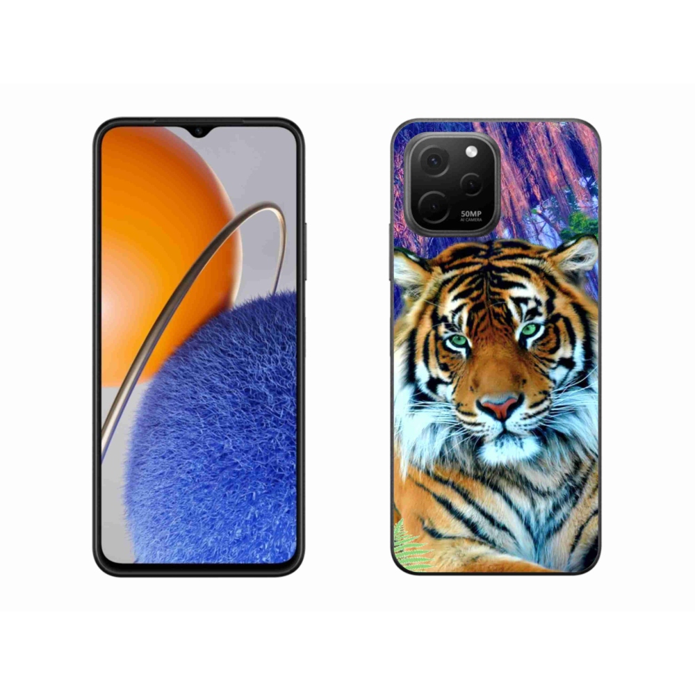 Gél tok mmCase a Huawei Nova Y61 készülékhez - tigris