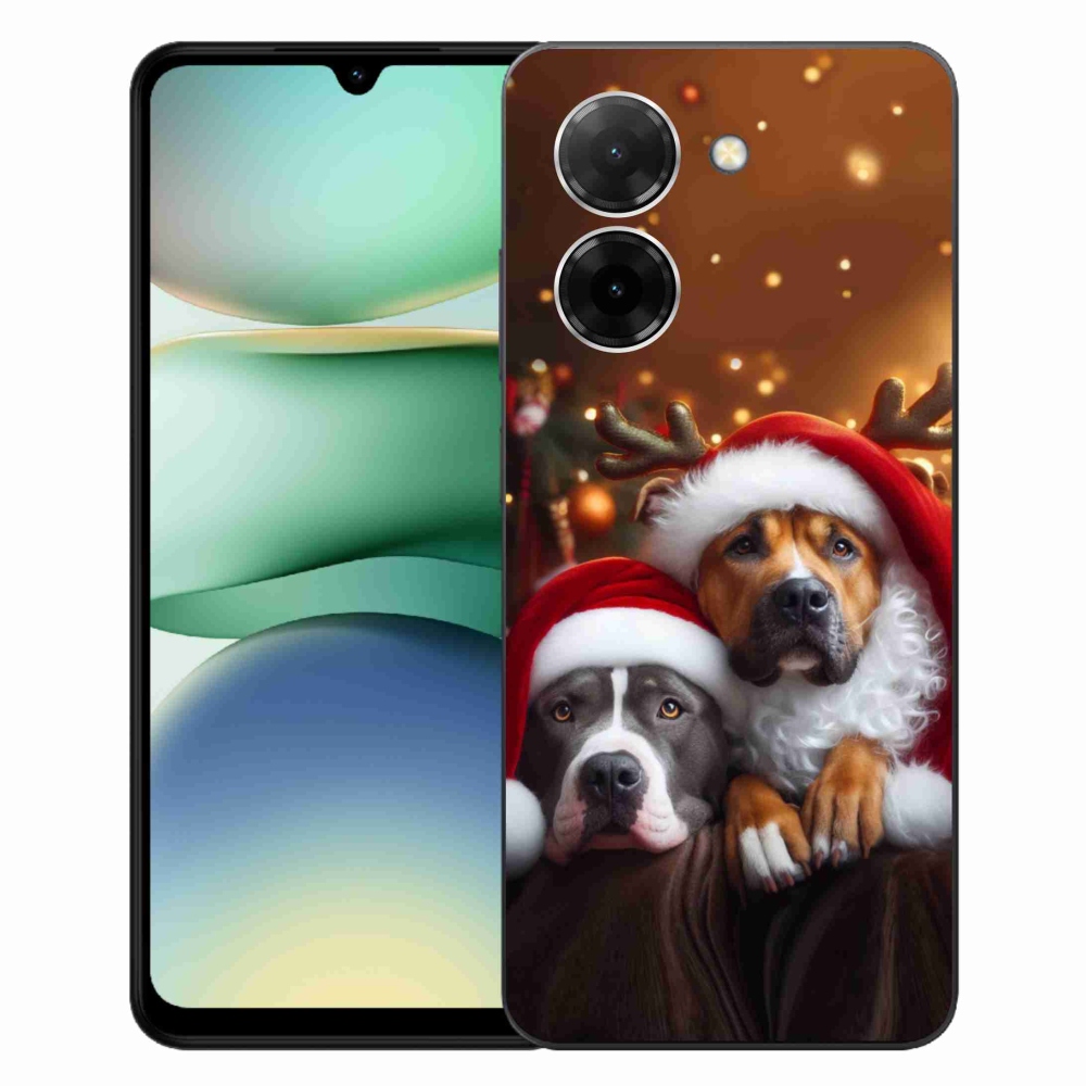 Gél borítás mmCase for Xiaomi Redmi A5 (173.45x79.35x8.45mm) - Karácsonyi kutyák