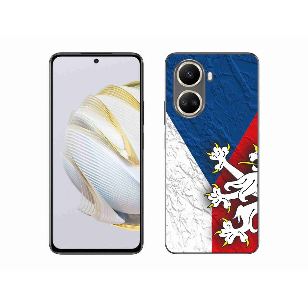 Gél borítás mmCase a Huawei Nova 10 SE számára - cseh zászló 1