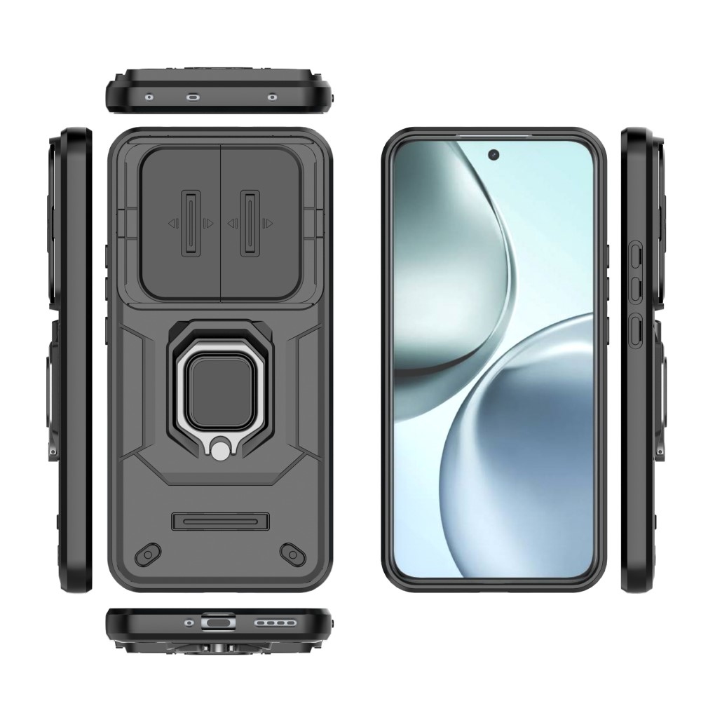 Objektíválló borítás a Realme 14 Pro+ 5G készülékhez - fekete