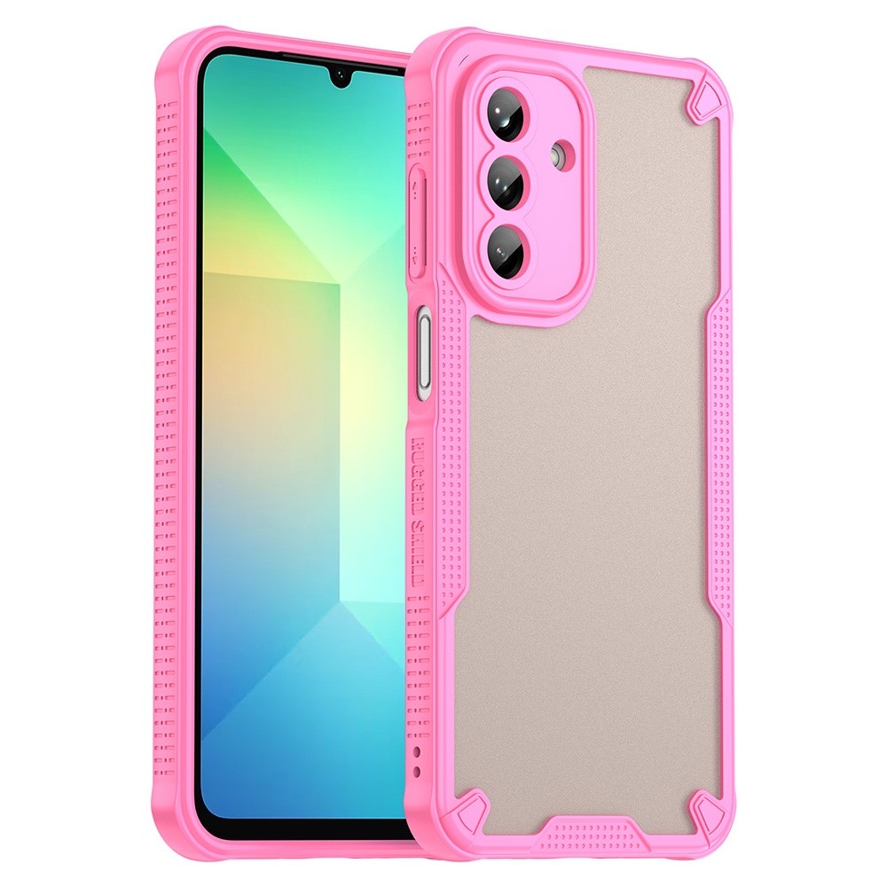 Fagyasztott tartós borítás Samsung Galaxy A26 5G készülékhez - rózsaszín