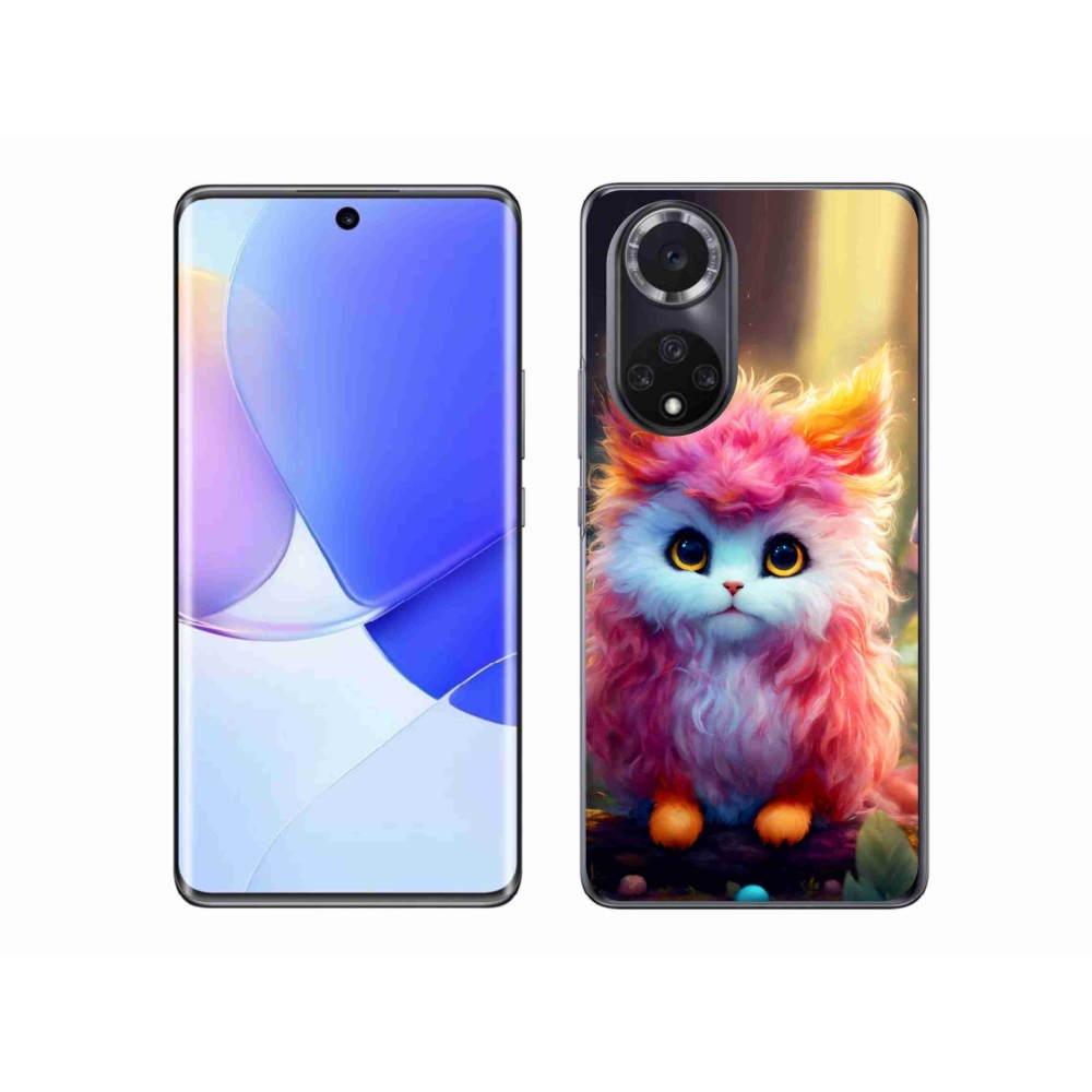 Gél borító mmCase a Huawei Nova 9-en - aranyos cica 5