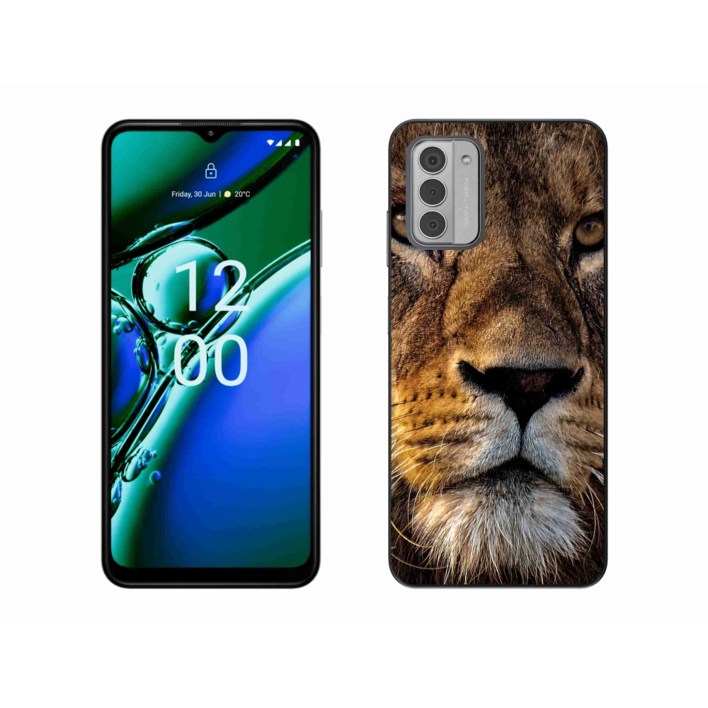 Gél tok mmCase a Nokia G42 készülékhez - oroszlán