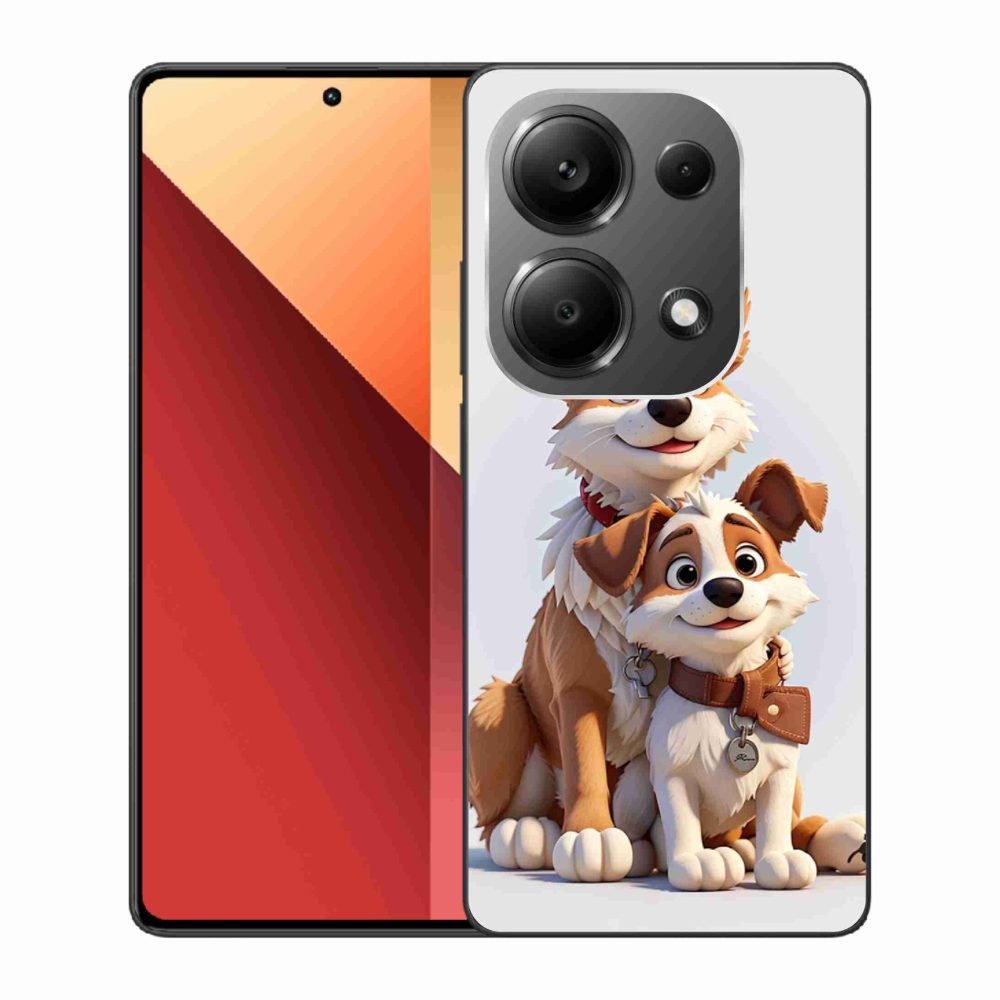 Gél borítás mmCase a Xiaomi Redmi Note 13 Pro 4G/Poco M6 Pro - rajz psi