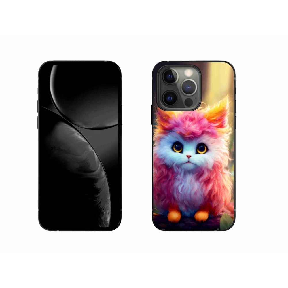 Gél borítás mmCase iPhone 13 Pro készülékhez - aranyos cica 5