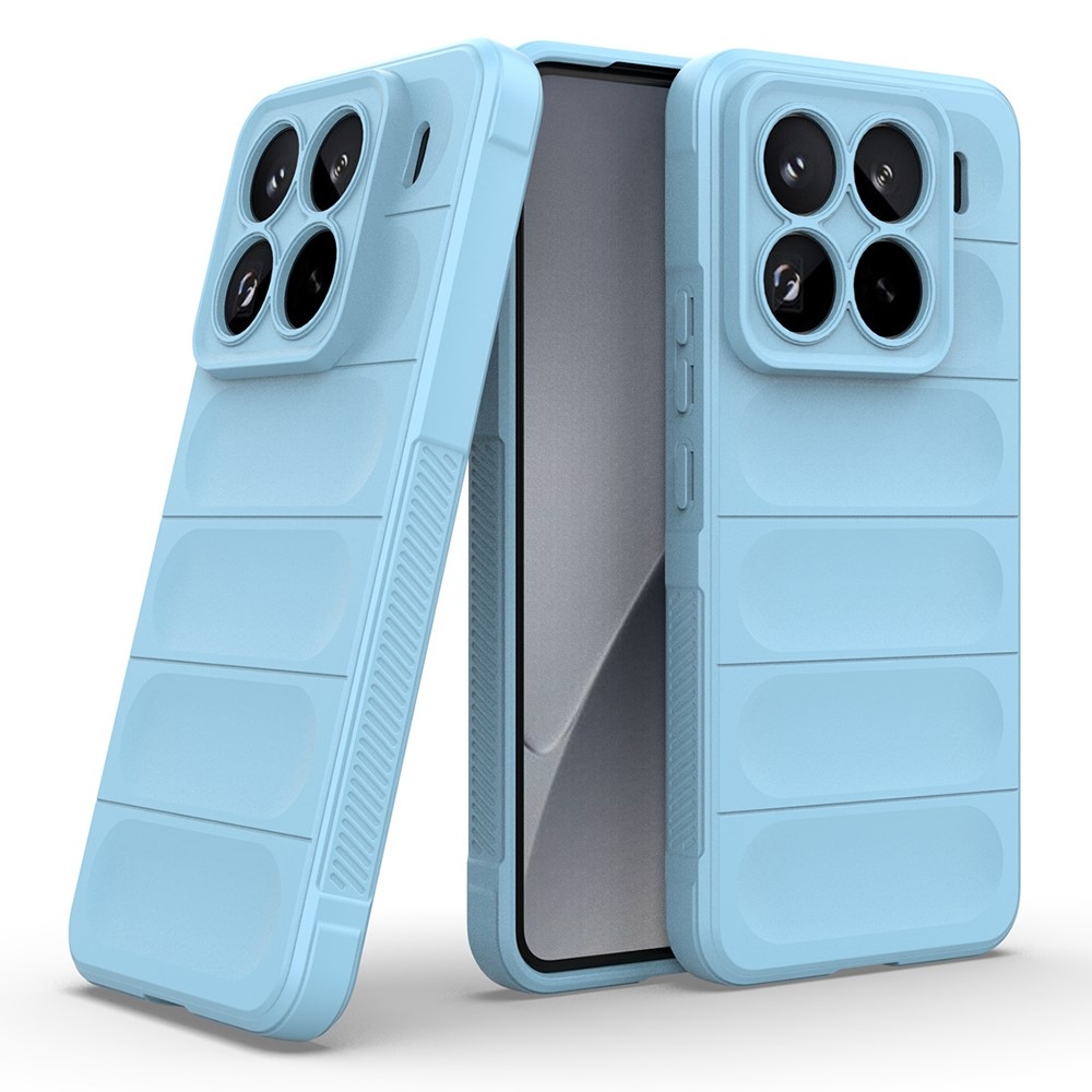 Rugg tartós zselés tok Xiaomi 15 Pro - világoskék színben
