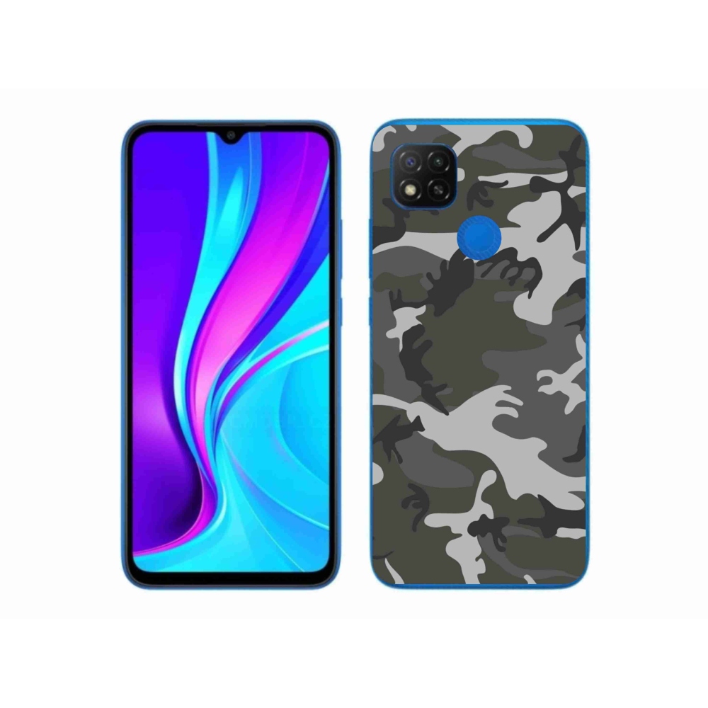 Gél borítás mmCase a Xiaomi Redmi 9C-hez - álcázó mintázat
