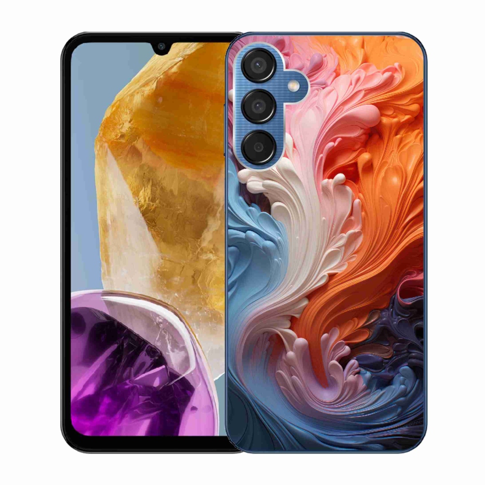 Gél borítás mmCase Samsung Galaxy M15 5G - absztrakt motívum 8