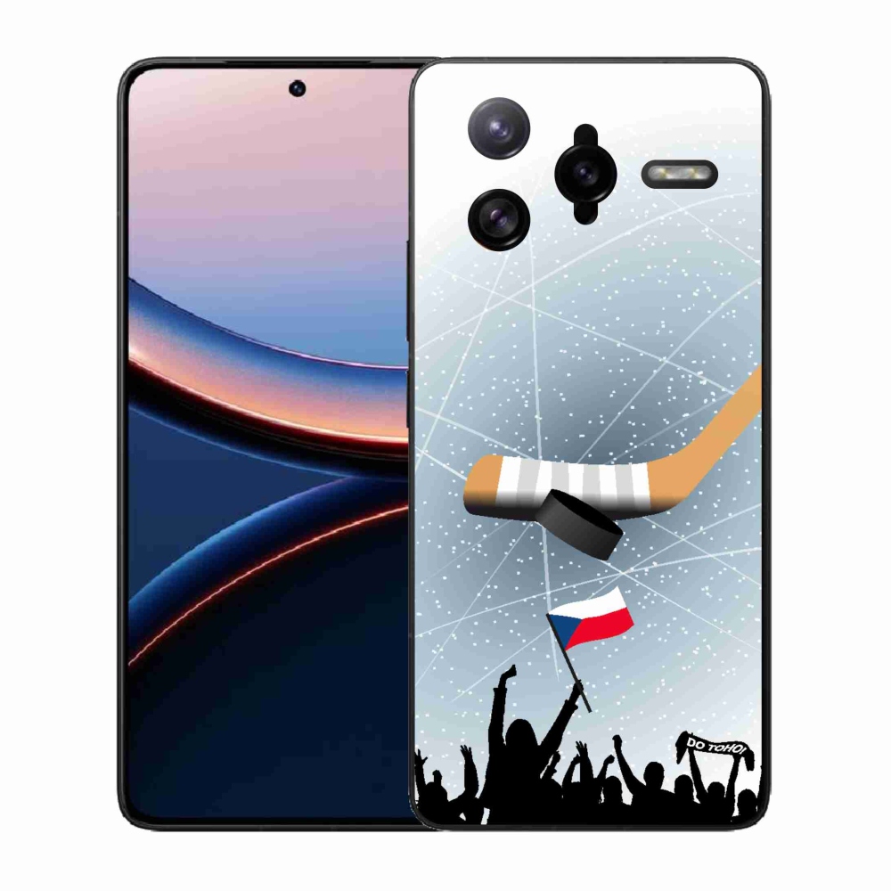 Gél borítás mmCase a Xiaomi Poco F7 Ultra számára - jégkorong rajongóknak