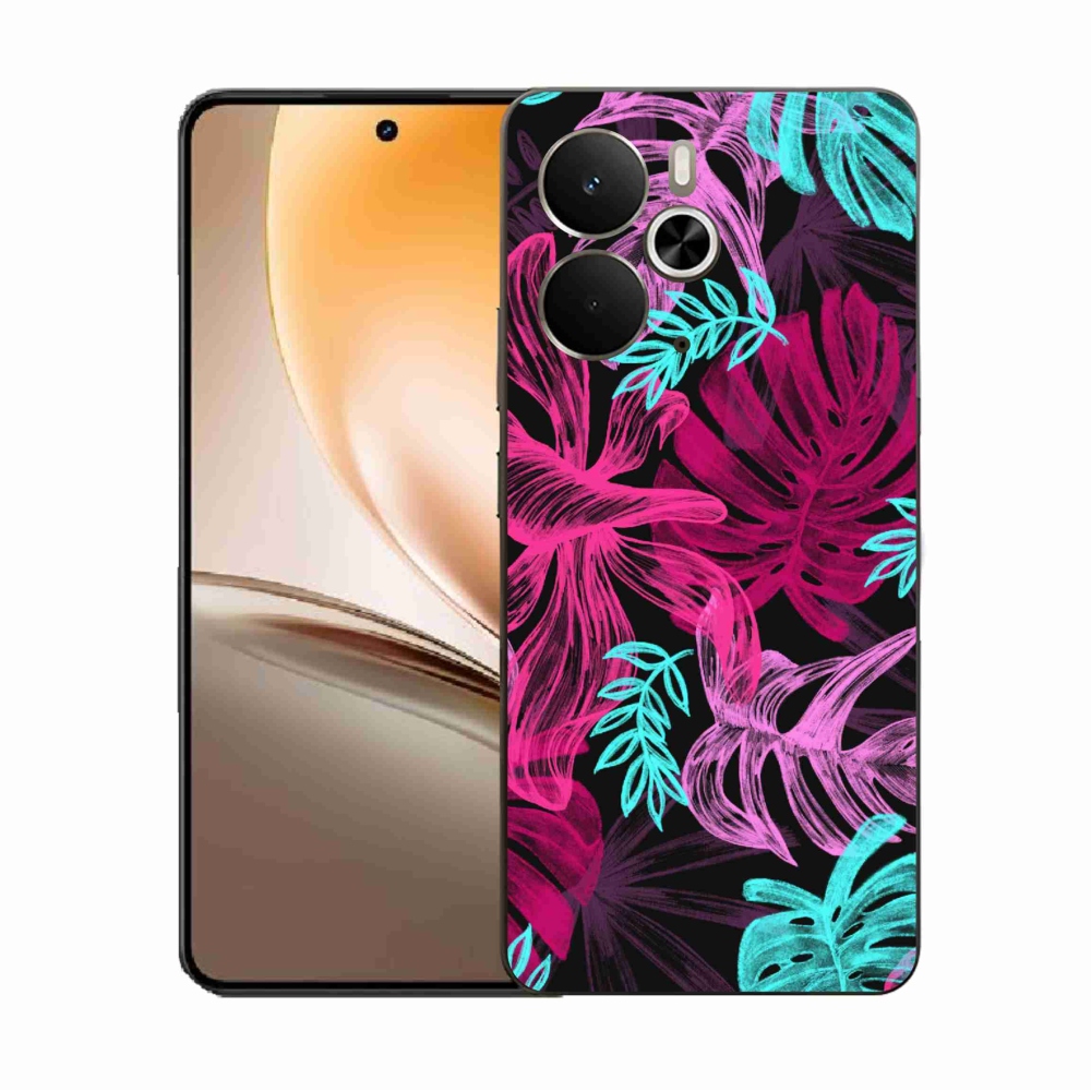 Zselés borítás mmCase a Realme 14 5G készülékhez - virágok 1