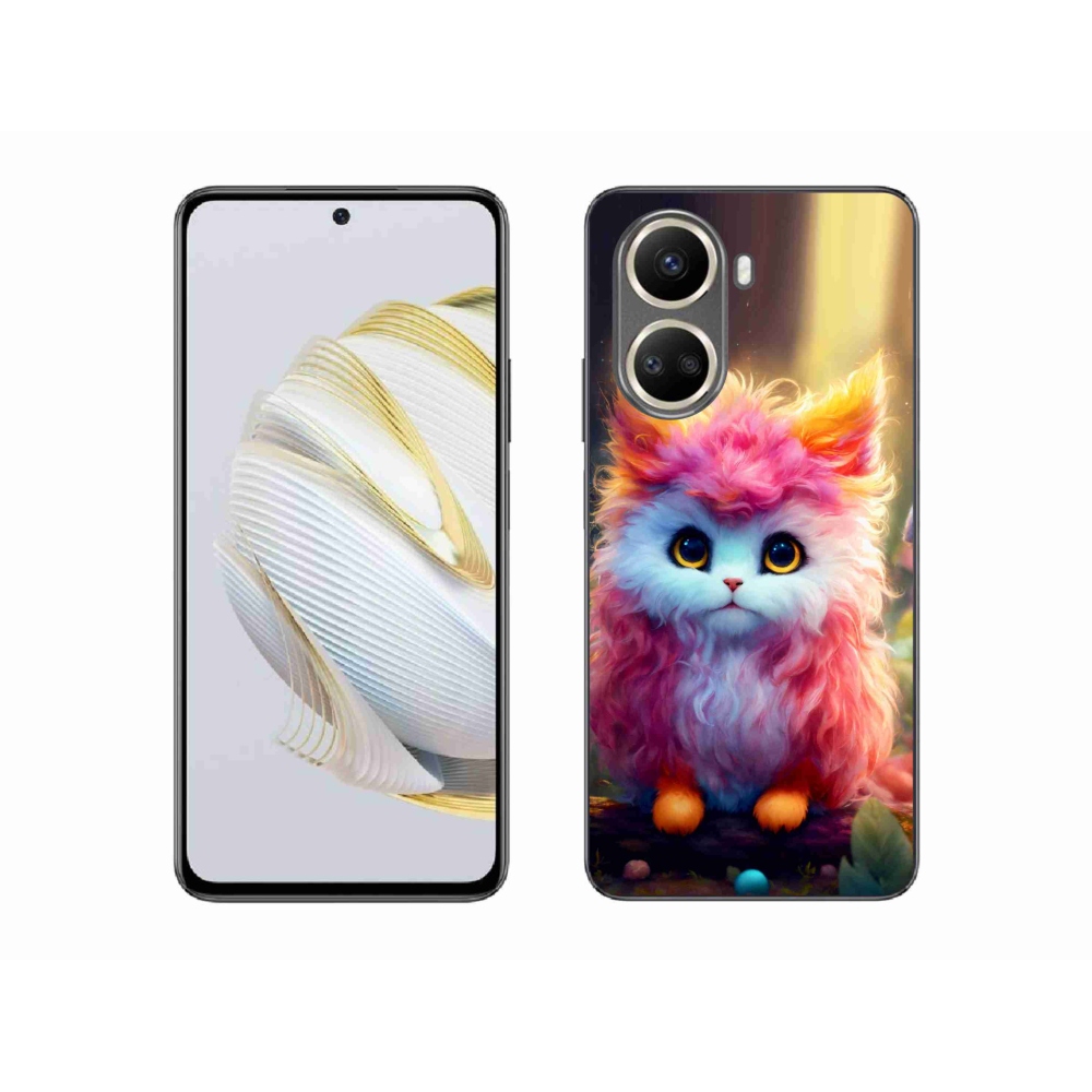 Gél borító mmCase a Huawei Nova 10 SE-hez - aranyos cica 5