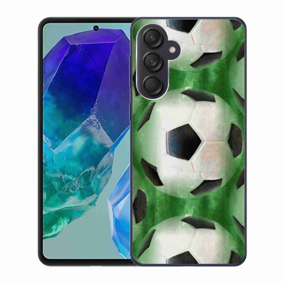 Gél borítás mmCase Samsung Galaxy M55 5G - focilabda