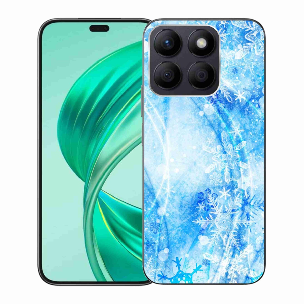 Zselés borítás mmCase a Honor X8b készülékhez - hópelyhek