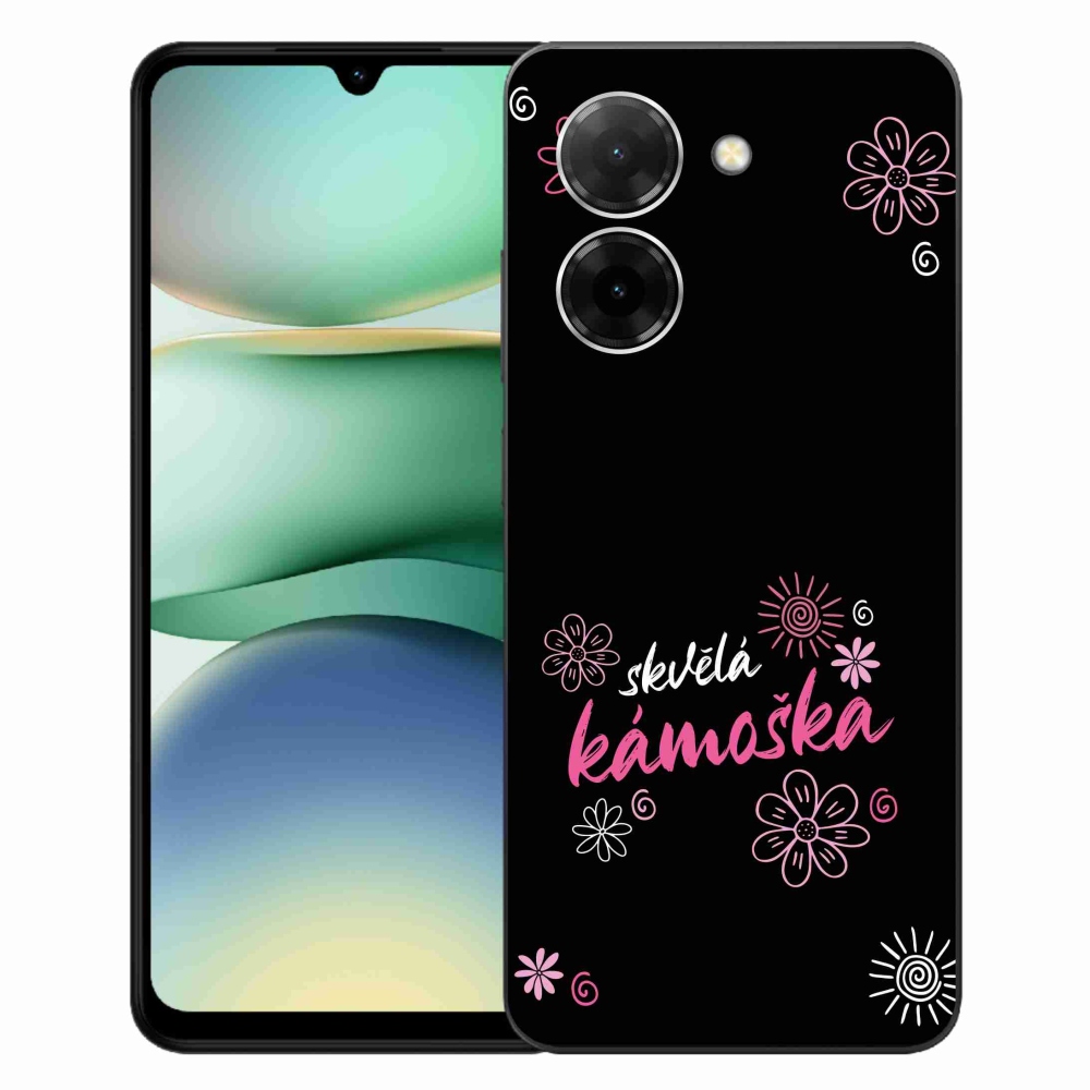 Gél borító mmCase a Xiaomi Redmi A5 (171.7x77.8x8.3mm) - nagyszerű barát fekete háttérrel