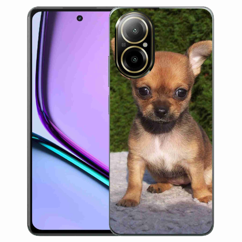 Gél tok mmCase a Realme C67 készülékhez - chihuahua 3