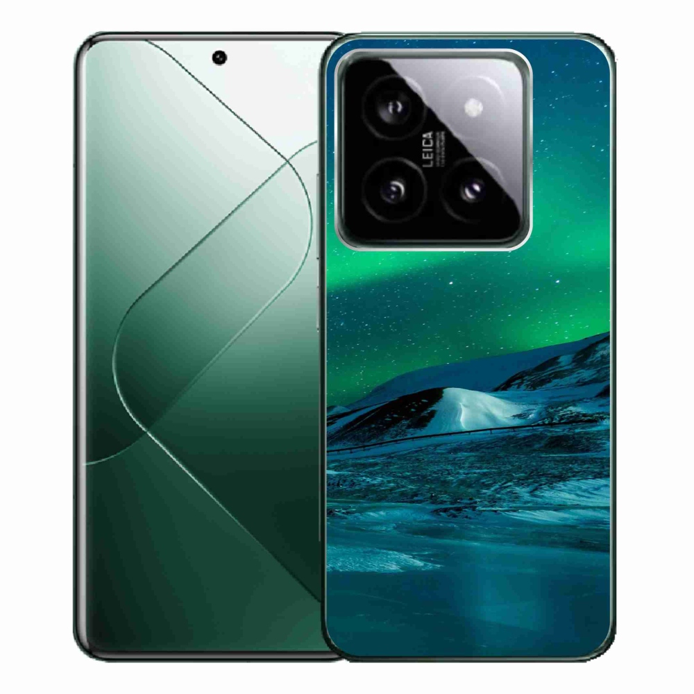 Gél borítás mmCase a Xiaomi 14 Pro-hoz - aurora borealis