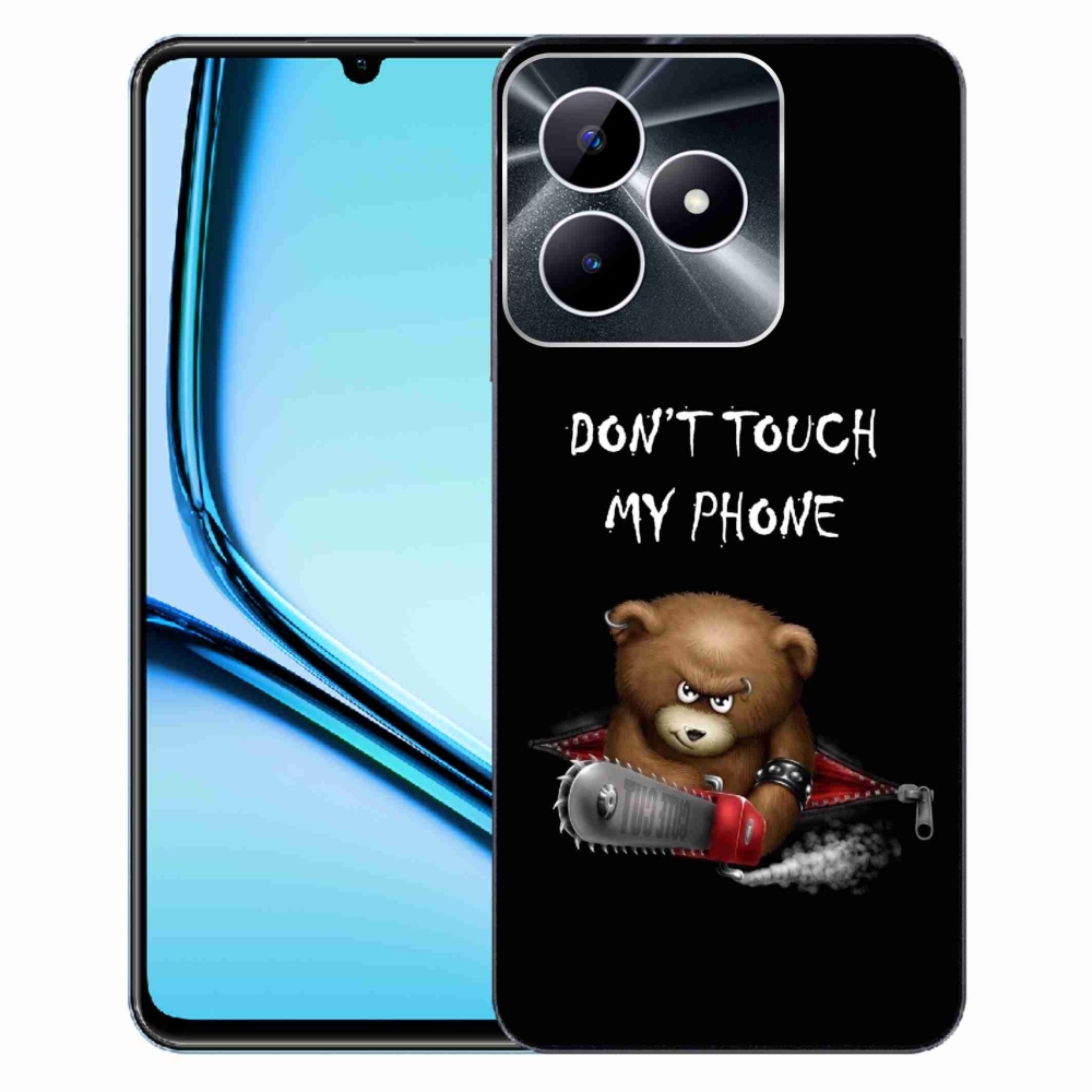 Gél borítás mmCase a Realme Note 50 készülékhez - ne érintse meg a telefont