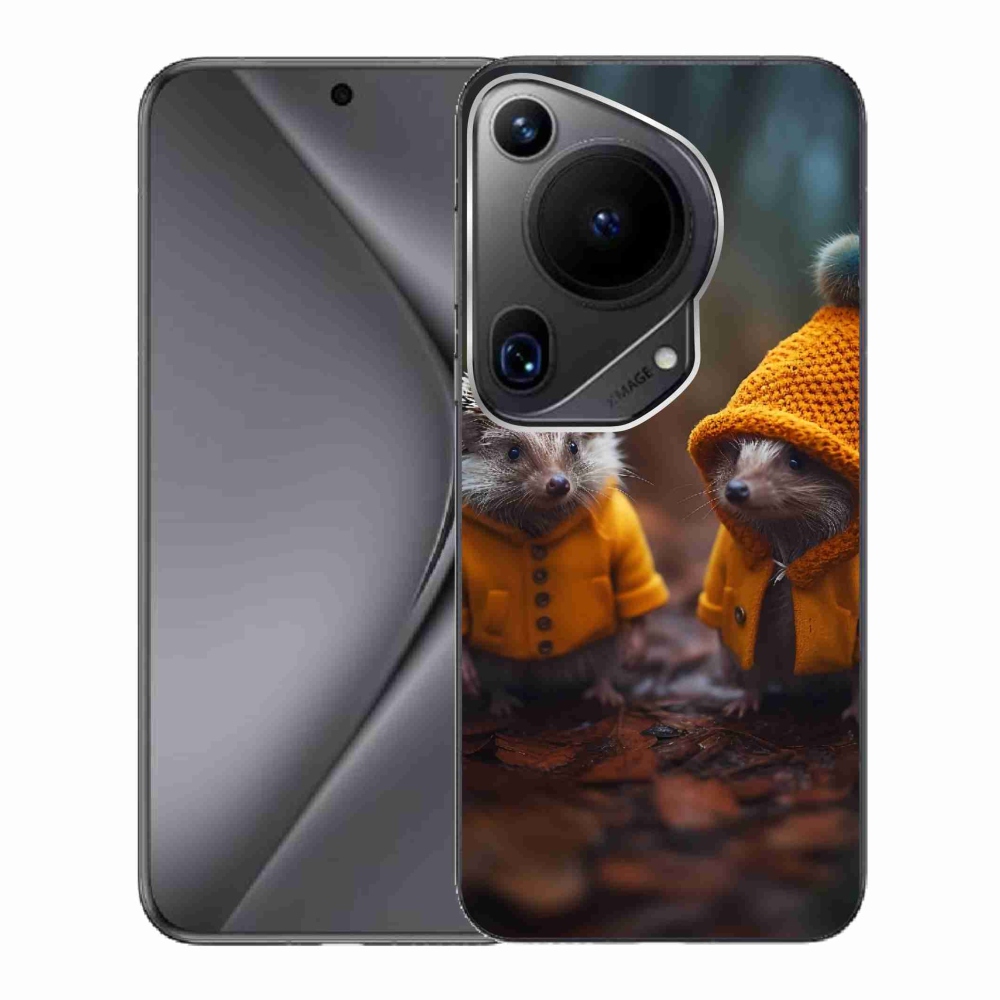 Gél borítás mmCase a Huawei Pura 70 Ultra készülékhez - süni