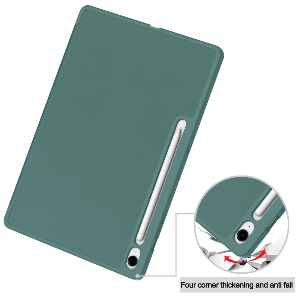 tokok intelligens záró tok Samsung Galaxy Tab S10 FE+ - sötétzöld