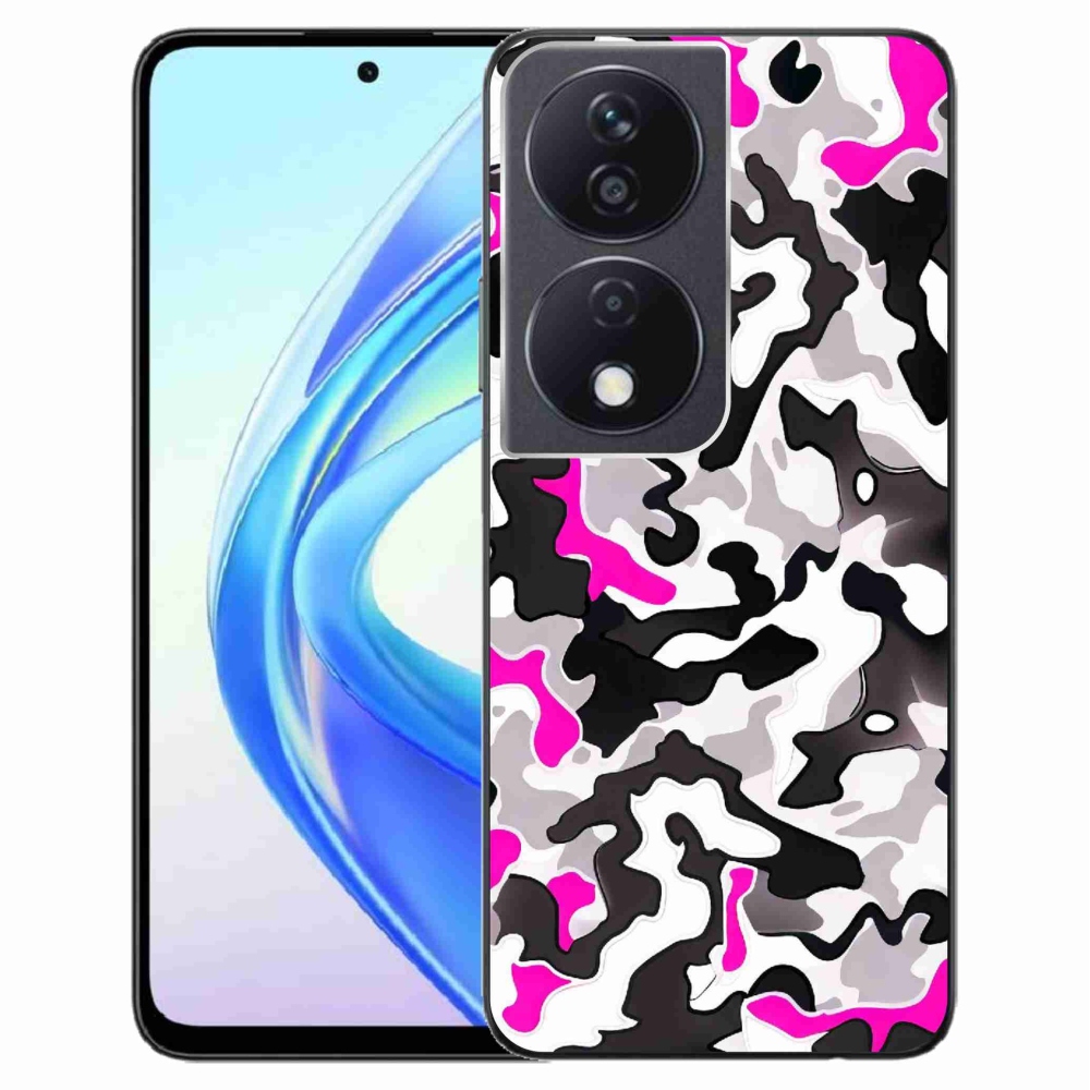 Zselés borítás mmCase a Honor X7b/Honor 90 Smart készülékhez - terepszínű minta 5