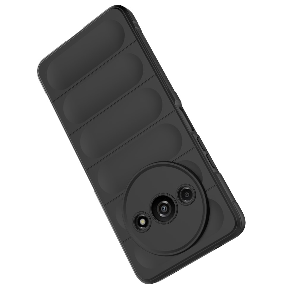 Rugg tartós zselés tok Xiaomi Redmi A3-hoz - fekete