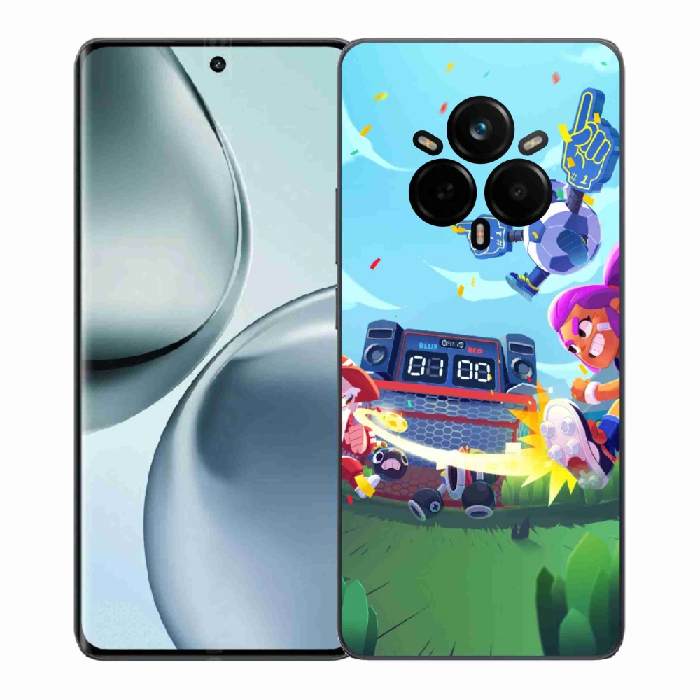 Gél borítás mmCase a Realme 14 Pro 5G-hez - verekedős csillagok 1