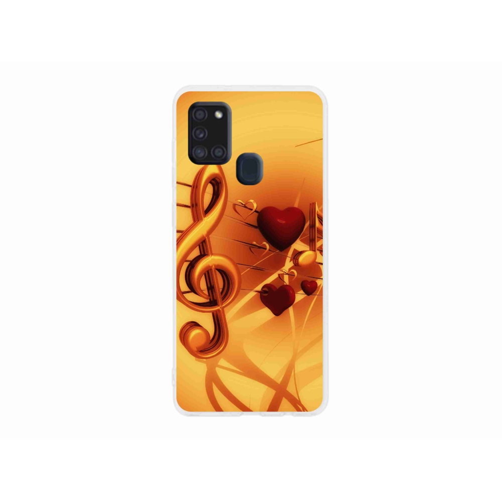 Gél borító mmCase Samsung Galaxy A21s készülékhez - jegyzetek