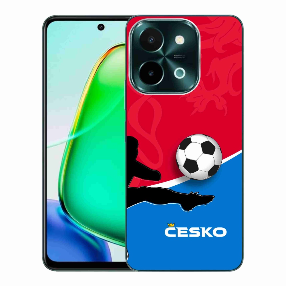 Gél borítás mmCase for Vivo Y28 - futball Csehország 2