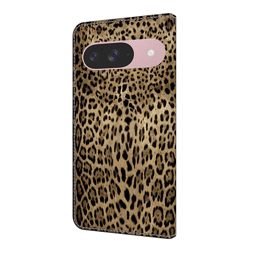 Sima könyv tok Google Pixel 10 Pro/Pixel 10 - leopárd mintás 1