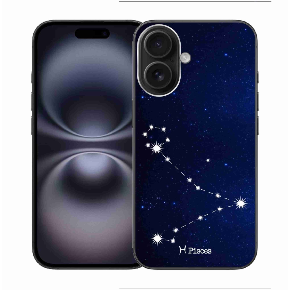 Gél borítás mmCase iPhone 16 készülékhez - Halak csillagkép