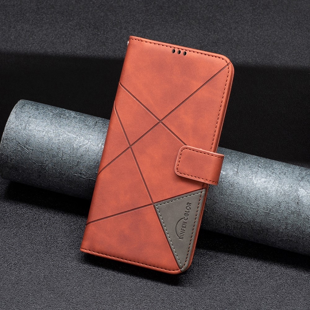 COLOR BNF könyvtáska a Realme 14 5G készülékhez - barna