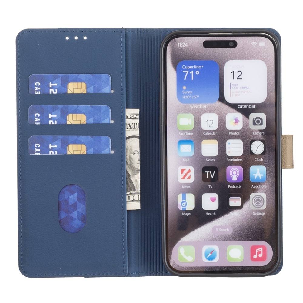 BNF DUO könyvtáska Xiaomi Poco X7 Pro 5G - kék