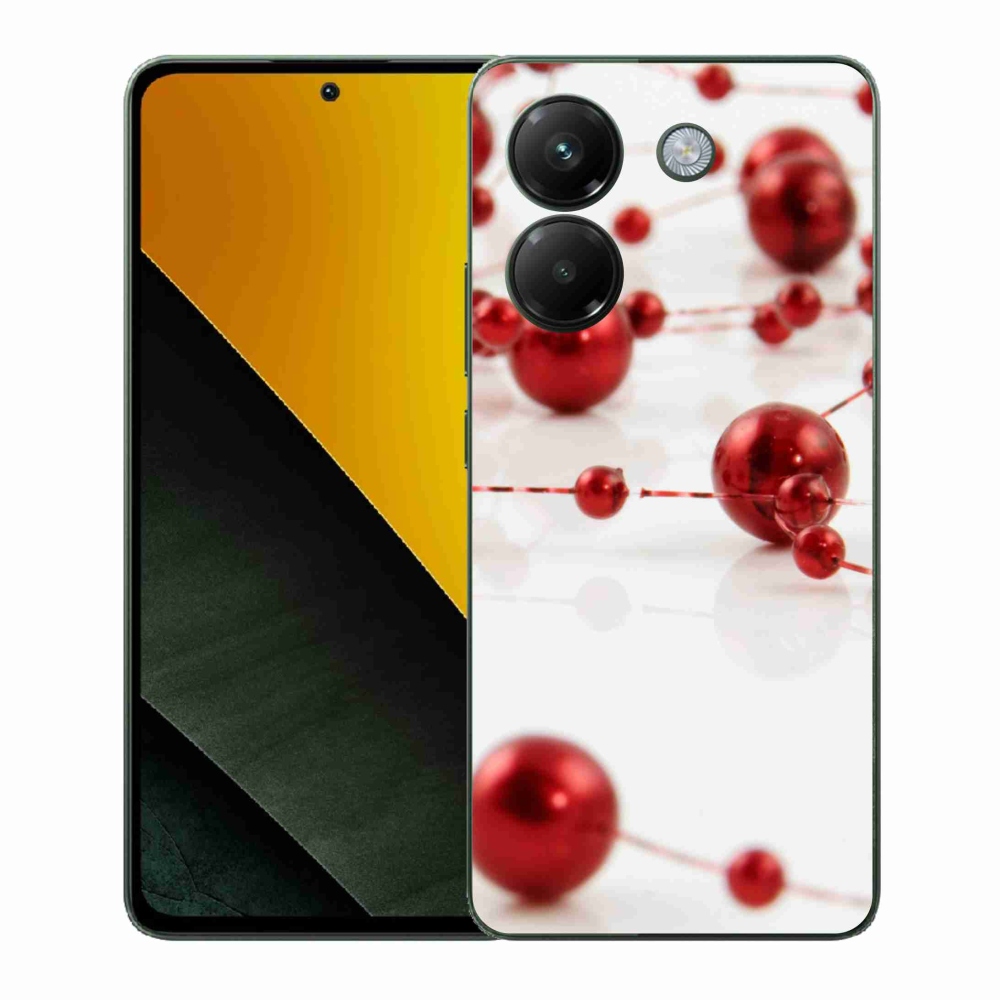 Gél borítás mmCase a Xiaomi Poco M7 Pro 5G-hez - karácsonyi lánc