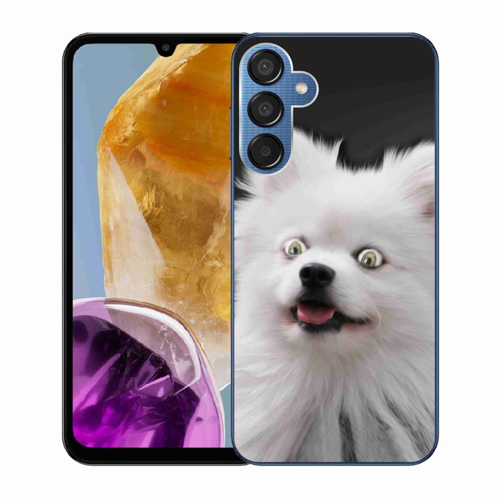 Zselés borítás mmCase Samsung Galaxy M15 5G - fehér tipp