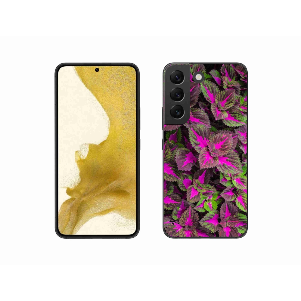 Gél borító mmCase Samsung Galaxy S22 5G - virágok 10