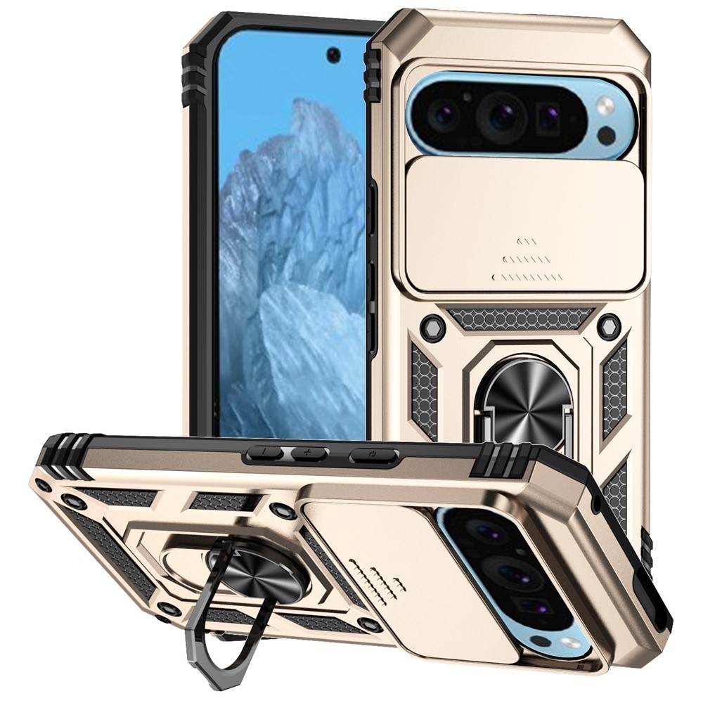 Csúszásálló borítás a Google Pixel 10 Pro/Pixel 10/9 Pro/9 készülékhez - arany színben