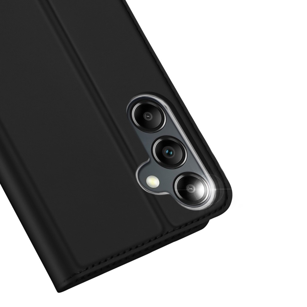 DUX könyvtáska Samsung Galaxy A25 5G - fekete