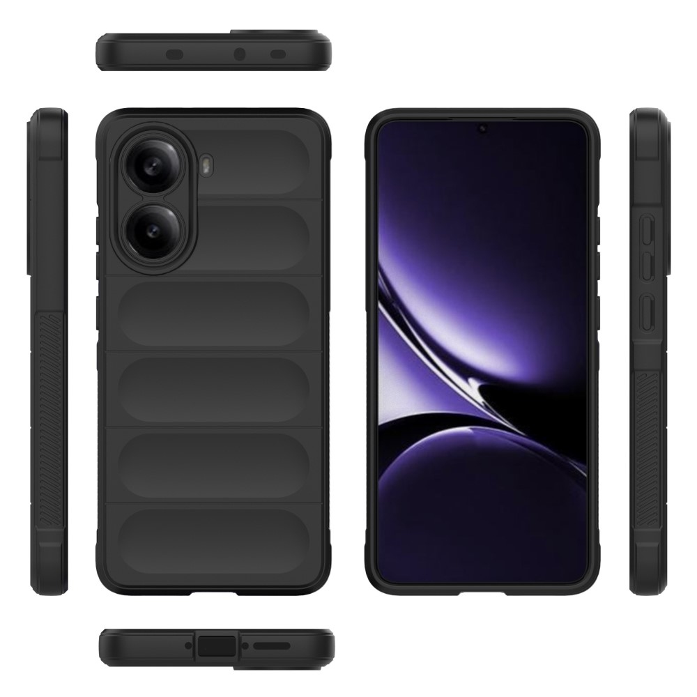 Rugg tartós zselés tok Xiaomi Poco X7 Pro 5G - fekete