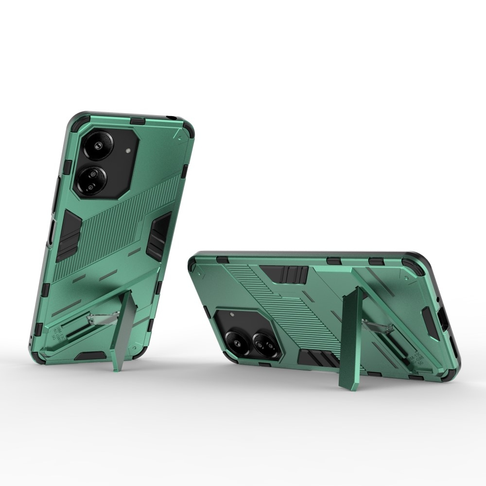 Armory tartós borító Xiaomi Poco C65/Redmi 13C 4G/5G készülékhez - sötétzöld
