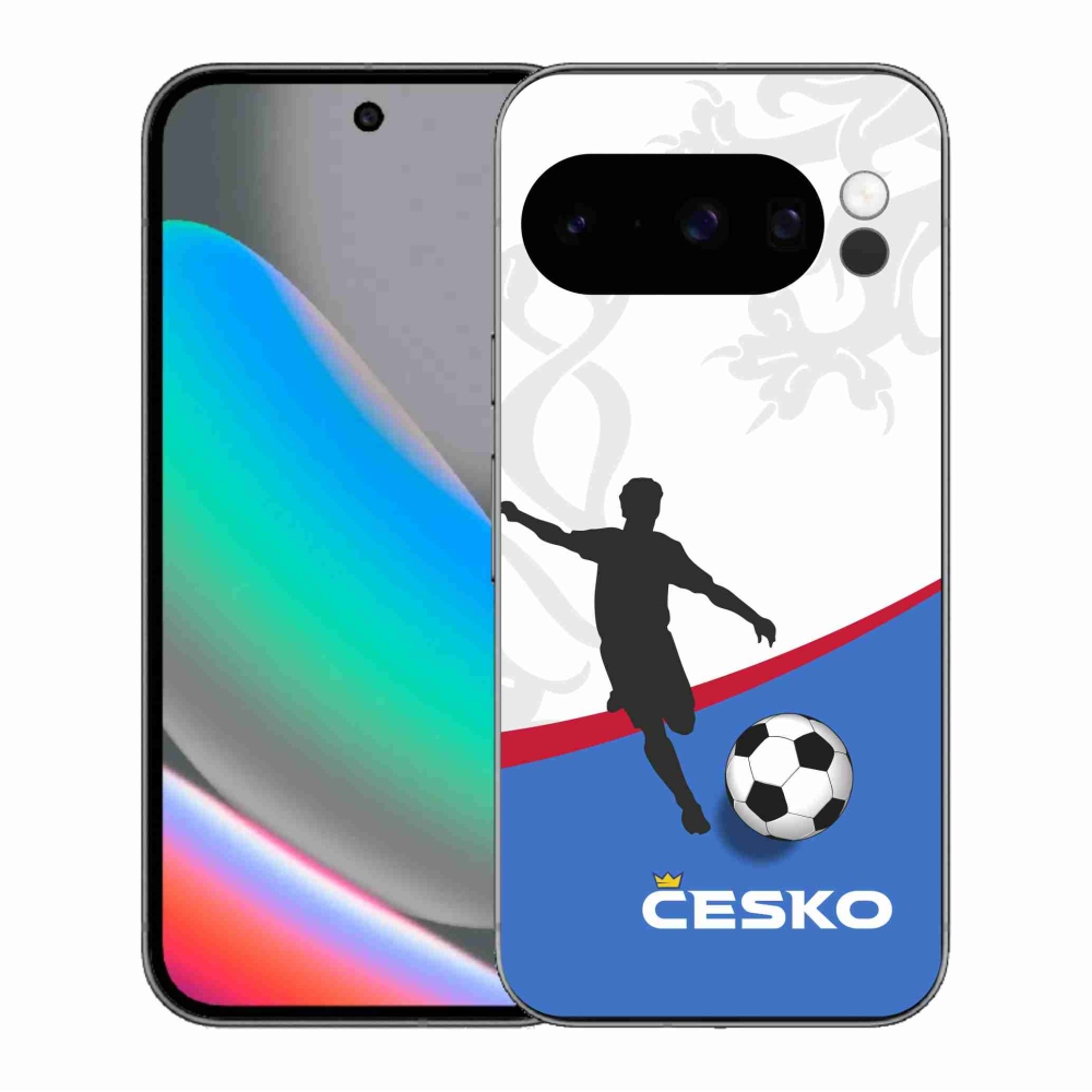 Gél borítás mmCase a Google Pixel 10 Pro számára - Labdarúgás Csehország 1