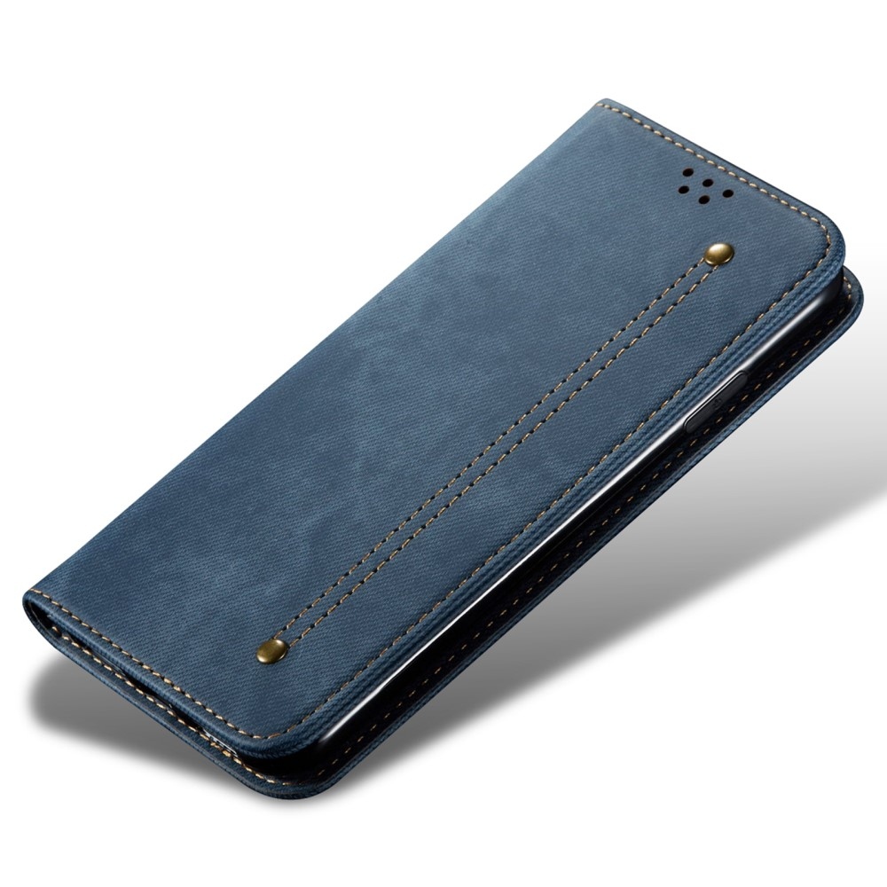 Jeanse könyvtáska Xiaomi 15 Ultra - kék