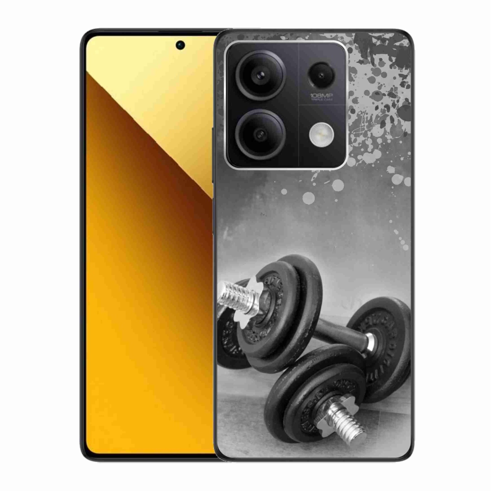 Gél borítás mmCase a Xiaomi Redmi Note 13 5G-hez - súlyzók 1