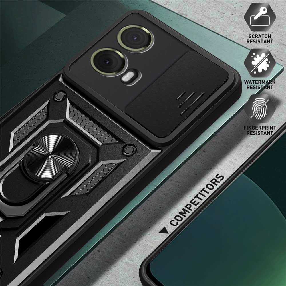 Csúszásálló borítás Motorola Moto G85 5G készülékhez - fekete