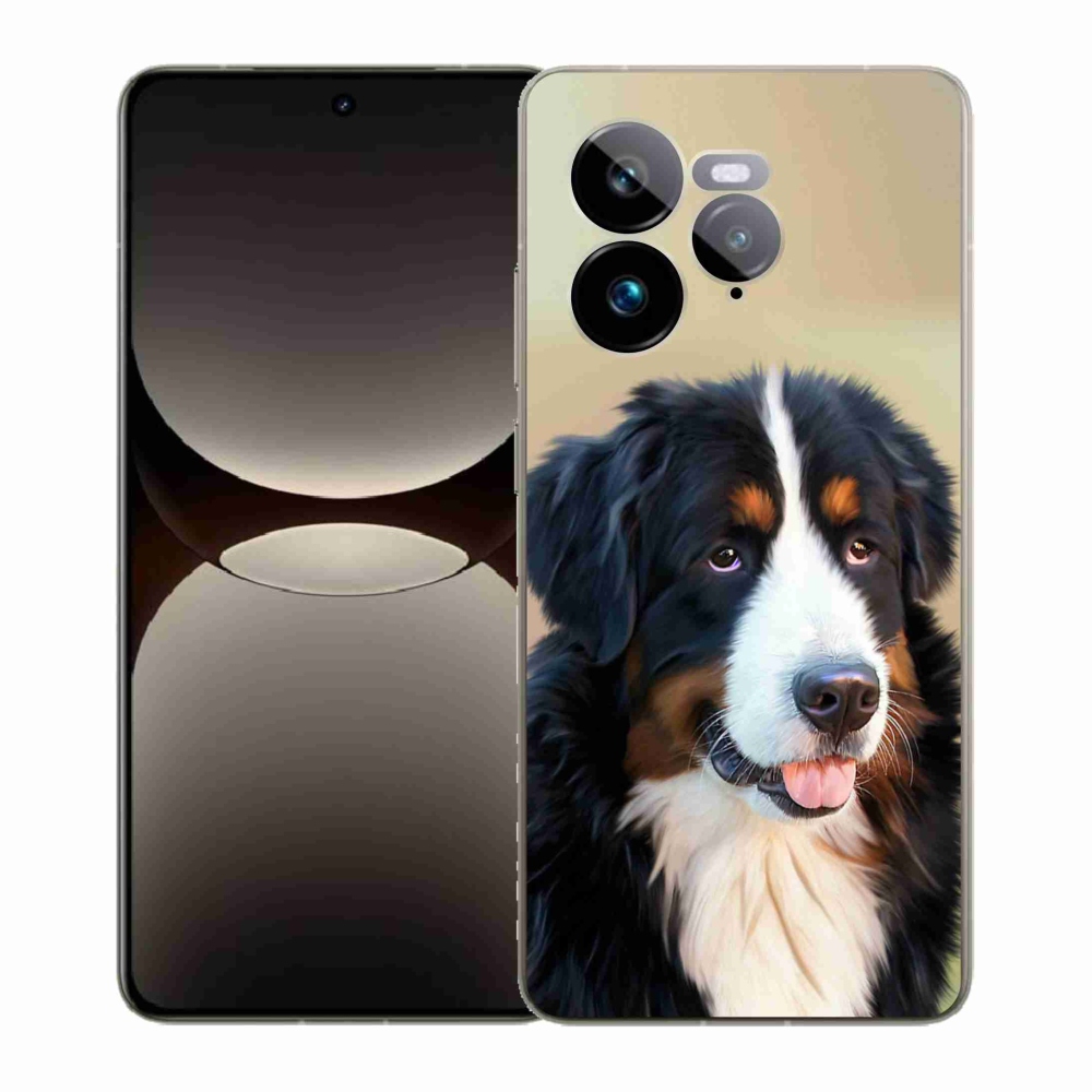 Gél borítás mmCase a Realme GT 7 Pro 5G készülékhez - Berni hegyi kutya